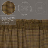 Cabin Patch Plaid Valance