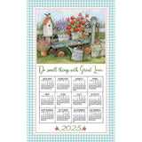 Calendar Towel 2025 - Blue Wagon-Lange General Store