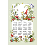 Calendar Towel 2025 - Garden Gnomes-Lange General Store