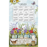 Calendar Towel 2025 - Home Floral
