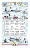 Calendar Towel 2027 - Lighthouses-Lange General Store