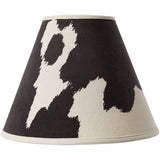 Cambridge Black Lantern Lamp with Holstein Shade