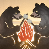Campfire Bears Night Light-Lange General Store
