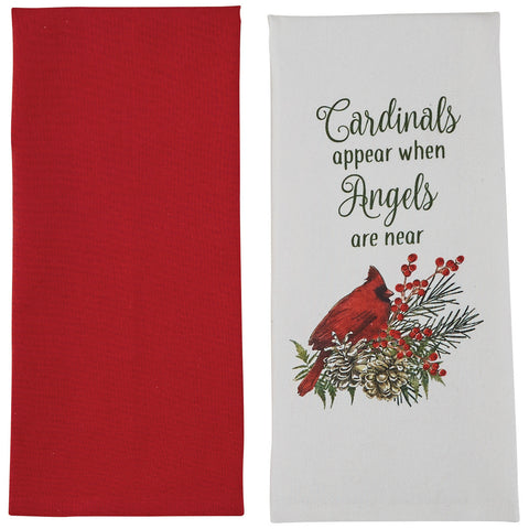 Cardinals Appear Towel Set-Lange General Store
