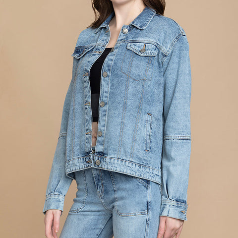 Cassie Designer Denim Jacket-Lange General Store