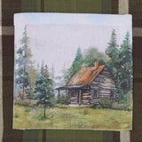 Moonbeam & Olive Plaid Cabin Dishtowel