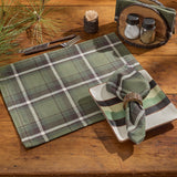 Moonbeam & Olive Plaid Placemats Set of 4