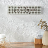 Celebrate Grace For God So Loved The World Distressed Grey Wall Sign-Lange General Store