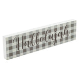 Celebrate Grace For God So Loved The World Distressed Grey Wall Sign-Lange General Store