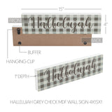 Celebrate Grace For God So Loved The World Distressed Grey Wall Sign-Lange General Store
