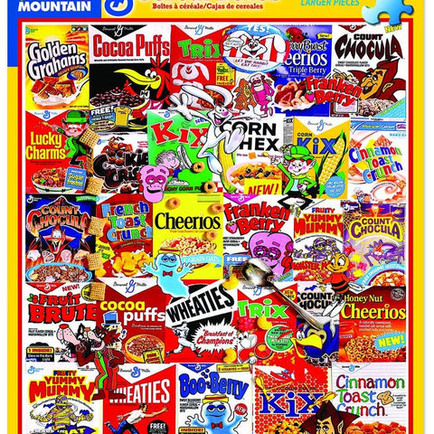 Cereal Boxes Puzzle-Lange General Store