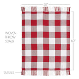 Cherry Ann Check Throw-Lange General Store