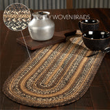 Chestnut Braided Table Runner