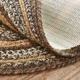 Chestnut Collection Braided Rugs - Oval