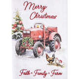 Christmas At The Farm Dishtowels-Lange General Store