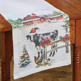 Christmas At The Farm Table Runner 54"-Lange General Store