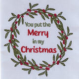 Christmas Berry Dishtowels-Lange General Store