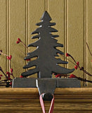 Christmas Fir Tree Stocking Hanger - Black-Lange General Store