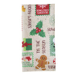 Christmas Stamps Cotton Cloth Napkins Set of 4
