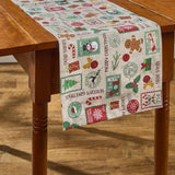 Christmas Stamps Table Runners