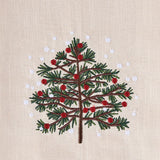 Christmas Tree & Snowflakes Dishtowel-Lange General Store