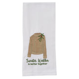 Christmas Weather Dishtowels-Lange General Store