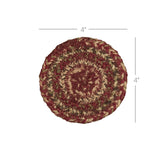 Cider Spice Braided Coaster Set of 6