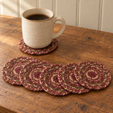 Cider Spice Braided Coaster Set of 6