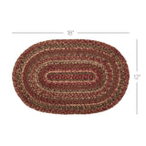 Cider Spice Braided Placemats Set of 6-Lange General Store
