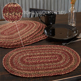 Cider Spice Braided Placemats Set of 6-Lange General Store