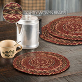 Cider Spice Braided 8" Trivet Set of 3-Lange General Store