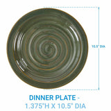 Clairsin Dinnerware - Caprese Green