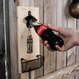 Coca-Cola Bottle Opener & Cap Catcher-Lange General Store