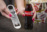 Coca Cola Flat Top Bottle Opener - Fizz Graphic-Lange General Store