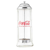 Coca Cola Glass Straw Dispenser-Lange General Store