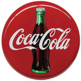Coca Cola Red Disc Icon Painted Steel Sign-Lange General Store