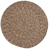 Cocoa & White Braided Placemats-Lange General Store