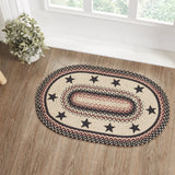 Colonial Star Collection Braided Rugs - Oval-Lange General Store