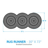 Copperton Braided Table Runner-Lange General Store