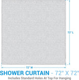 Cornflower Blue Shower Curtain-Lange General Store