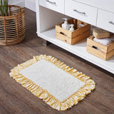 Cornsilk Yellow Buffalo Check Bath Mat - Lange General Store