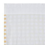 Cornsilk Yellow Buffalo Check Door Panel Curtain-Lange General Store