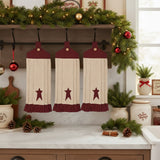 Correll Button Loop Tea Towel Set of 3-Lange General Store