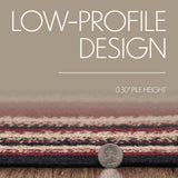 Correll Collection Braided Rugs - Oval