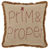 Correll Prim & Proper Pillow 12x12-Lange General Store