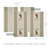 Cottontail Candy Co Tea Towel Set of 2-Lange General Store