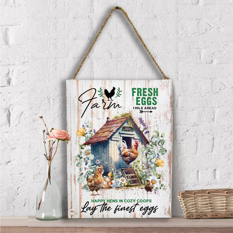 Country Farm Chicken Coop Wall Decor-Lange General Store