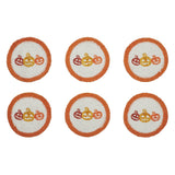 Country Halloween Braided Coasters-Lange General Store