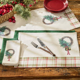Cowbell Christmas Placemats Set of 4