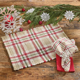 Cozy Christmas Chindi Placemats-Lange General Store